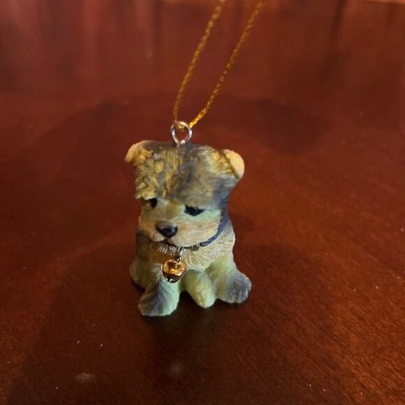 Yorkshire Terrier Christmas Ornament By Gisela Graham dog lover - Picture 5 of 6